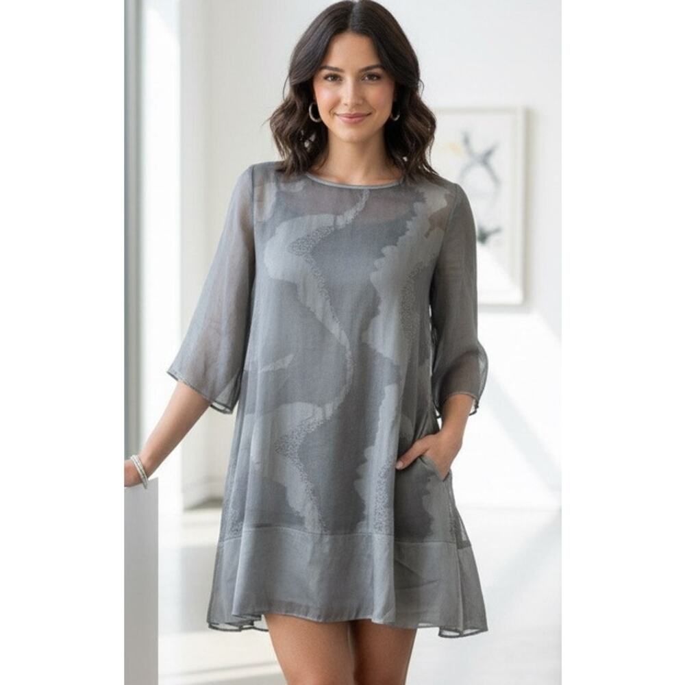 NWT Crosstree Lane burnout mini dress